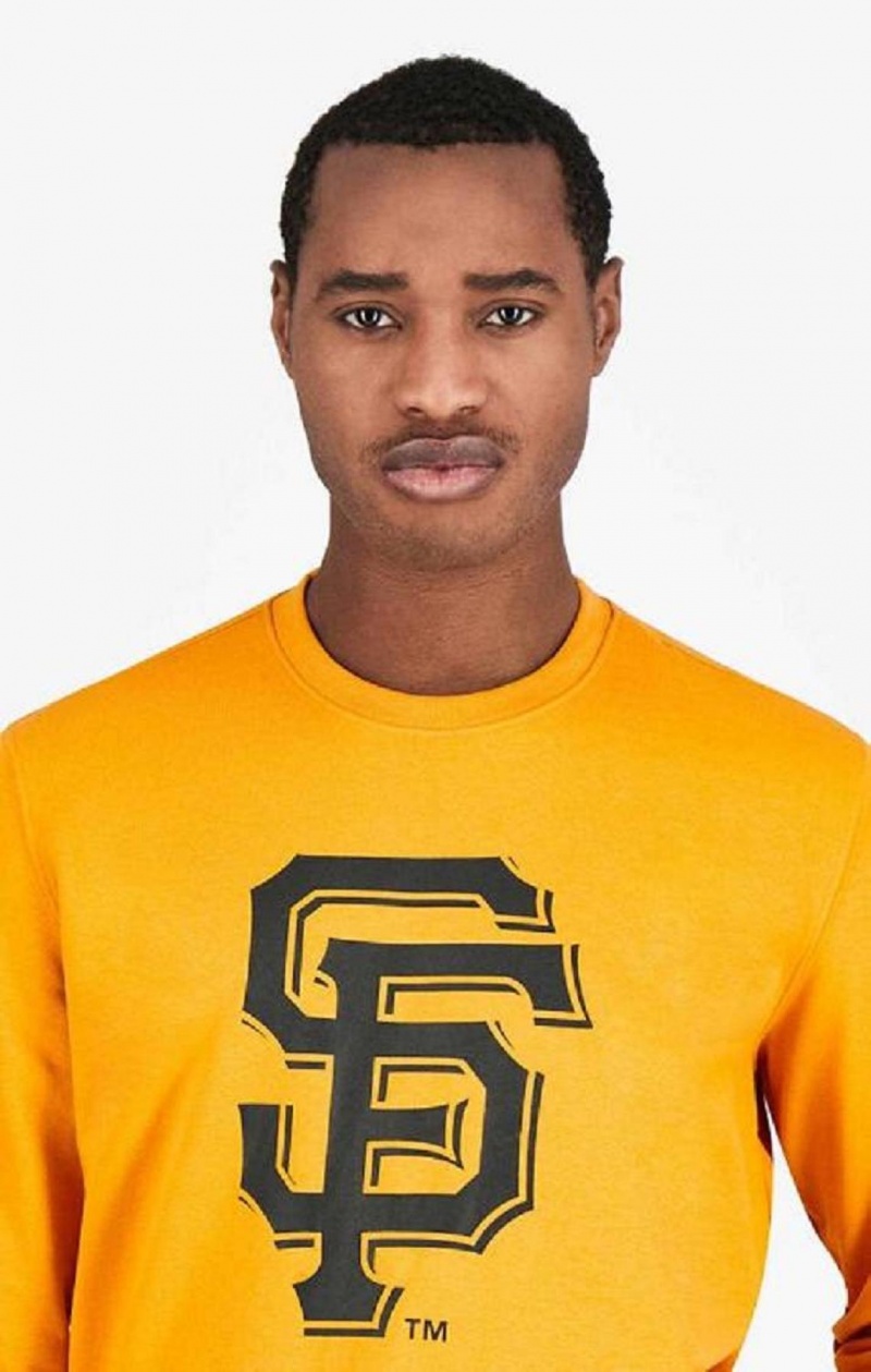 Champion San Francisco MLB Sweatshirt Mikiny Panske Oranžové | 7136-WYRUN