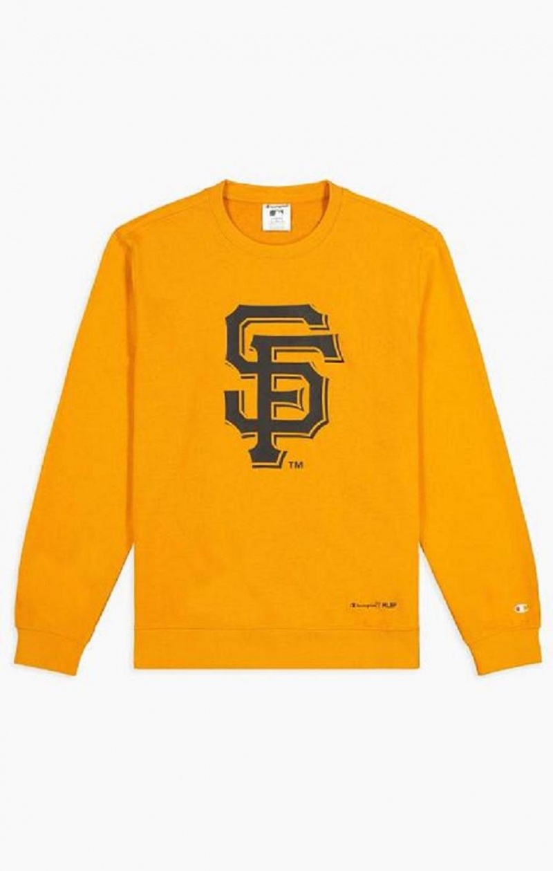 Champion San Francisco MLB Sweatshirt Mikiny Panske Oranžové | 7136-WYRUN