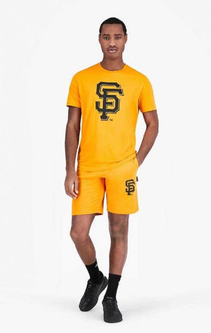 Champion San Francisco MLB T-Shirt Tricko Panske Oranžové | 2857-AKODE