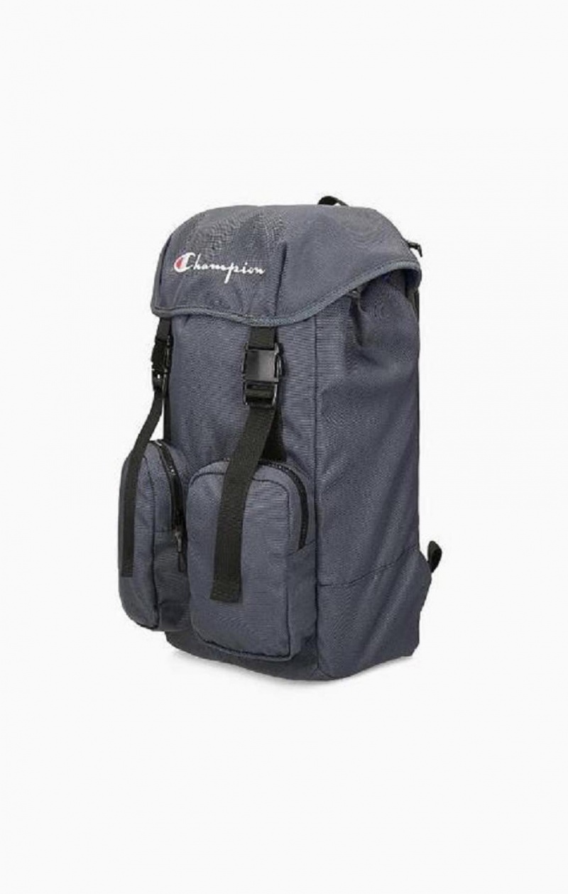 Champion Script Logo Prackou Front Backpack Tasky Panske Tmavo Tyrkysové | 1094-LETPU