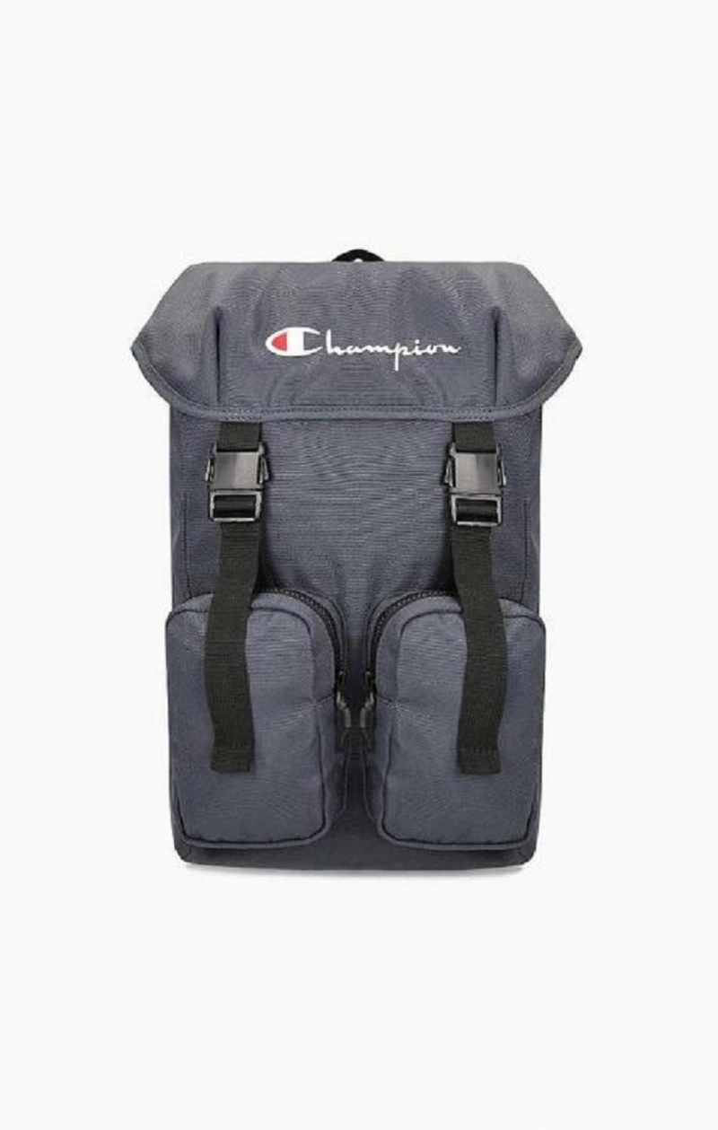 Champion Script Logo Prackou Front Backpack Tasky Panske Tmavo Tyrkysové | 1094-LETPU