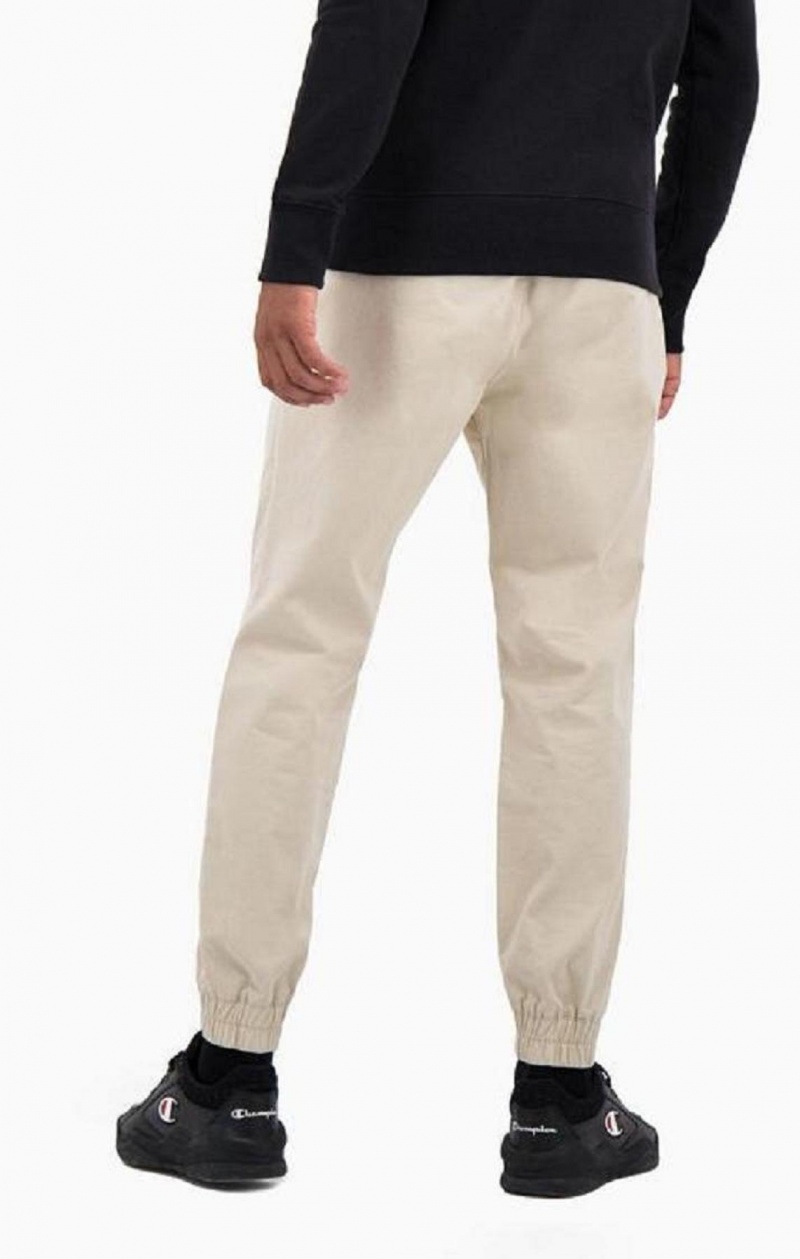 Champion Stretch Bavlnene Twill Cuffed Trousers Jogger Nohavice Panske Hnede | 4268-CGNTB