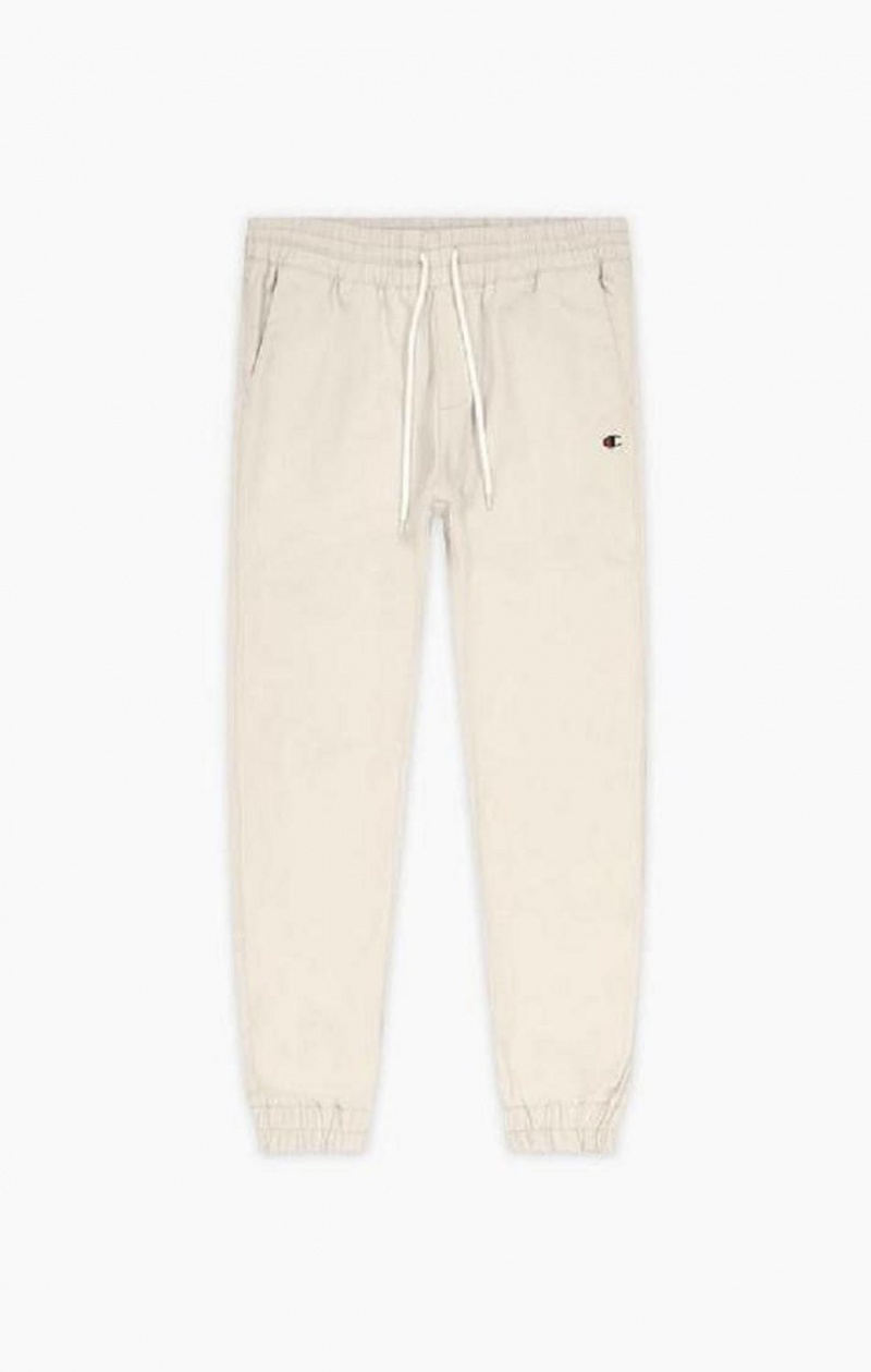 Champion Stretch Bavlnene Twill Cuffed Trousers Jogger Nohavice Panske Hnede | 4268-CGNTB