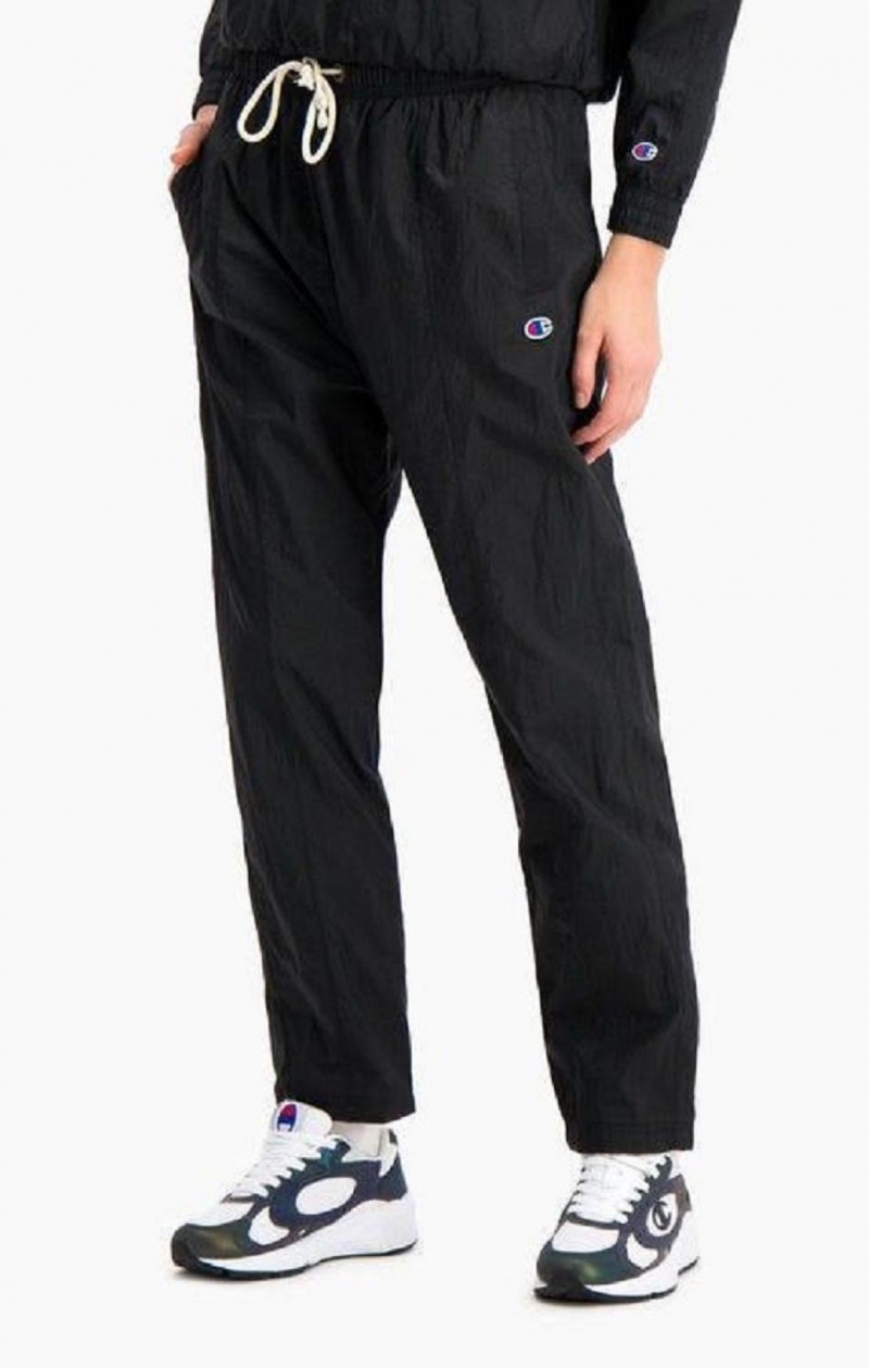 Champion Tape Detail Slim Fit Tracking Pants Jogger Nohavice Damske Čierne | 3826-WXJUV