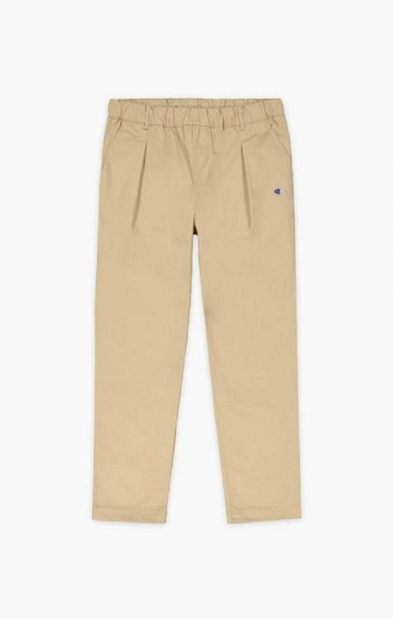 Champion Tapered Woven Trousers Jogger Nohavice Panske Svetlo Hnede | 6423-MRTVQ