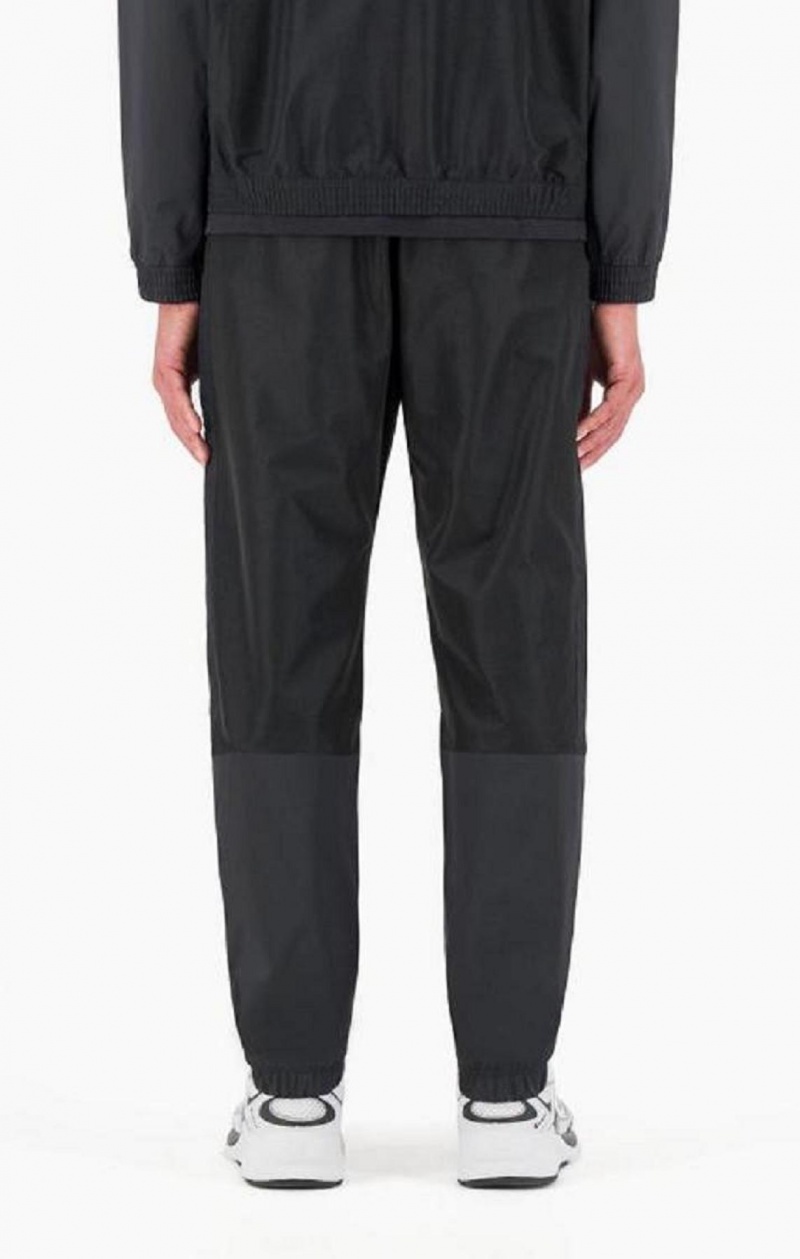 Champion Tonal Panel Tracksuit Trousers Teplaky Panske Čierne | 6349-AVWBM