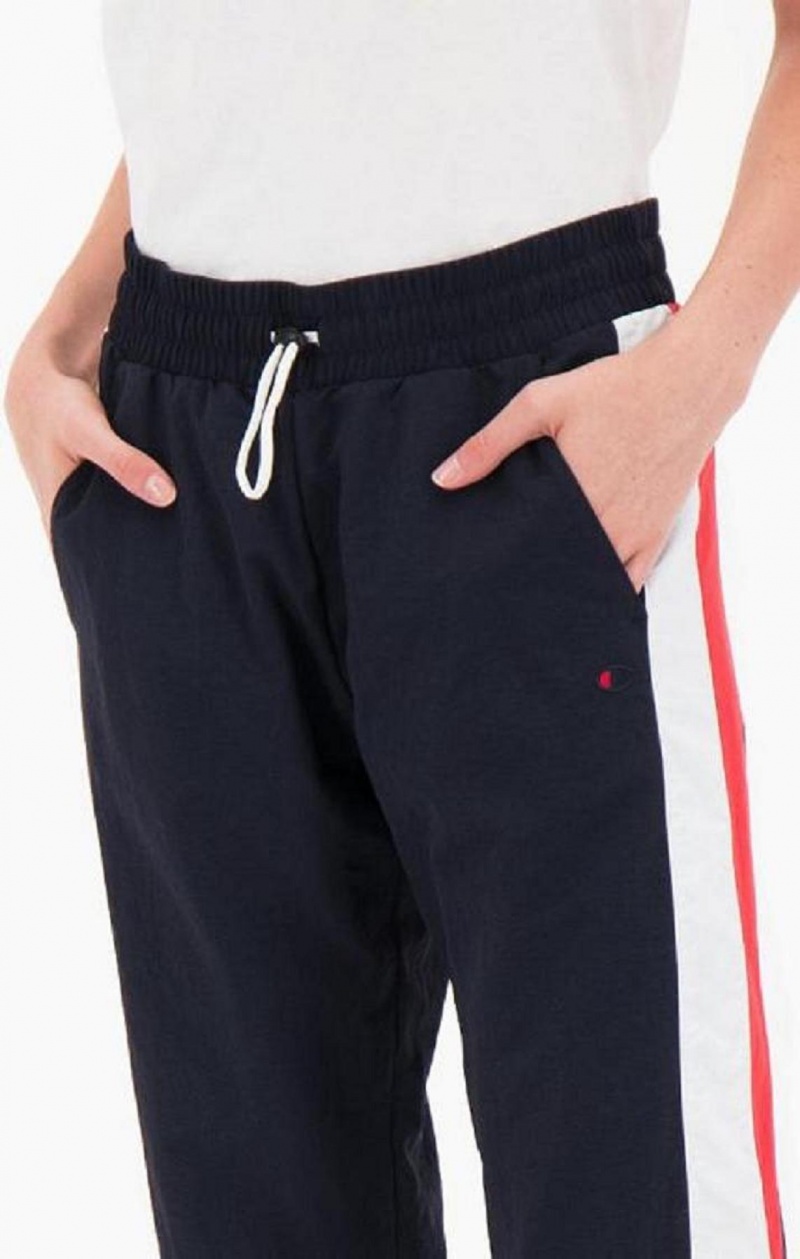 Champion Two Tone Stripe Seam Tracking Pants Jogger Nohavice Damske Tmavo Tyrkysové | 3205-ROJWI