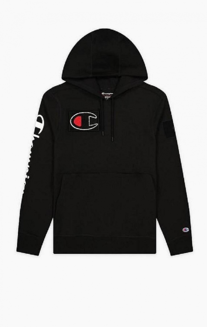 Champion Ultimate Gaming Hoodie Mikina s Kapucnou Panske Čierne | 3275-CQSWM