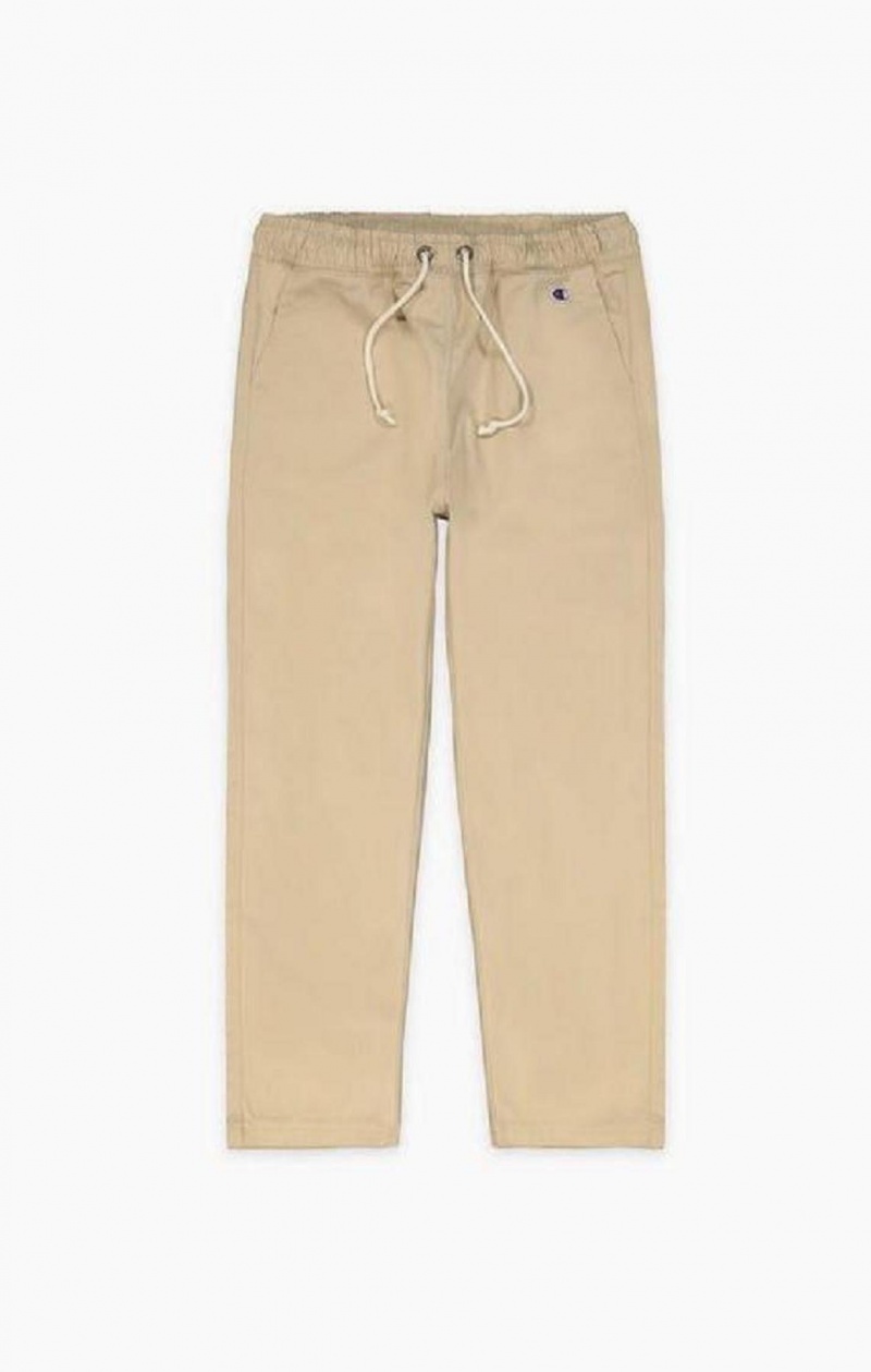 Champion Woven Tapered Chino Pants Jogger Nohavice Damske Béžové | 9857-JEVIC