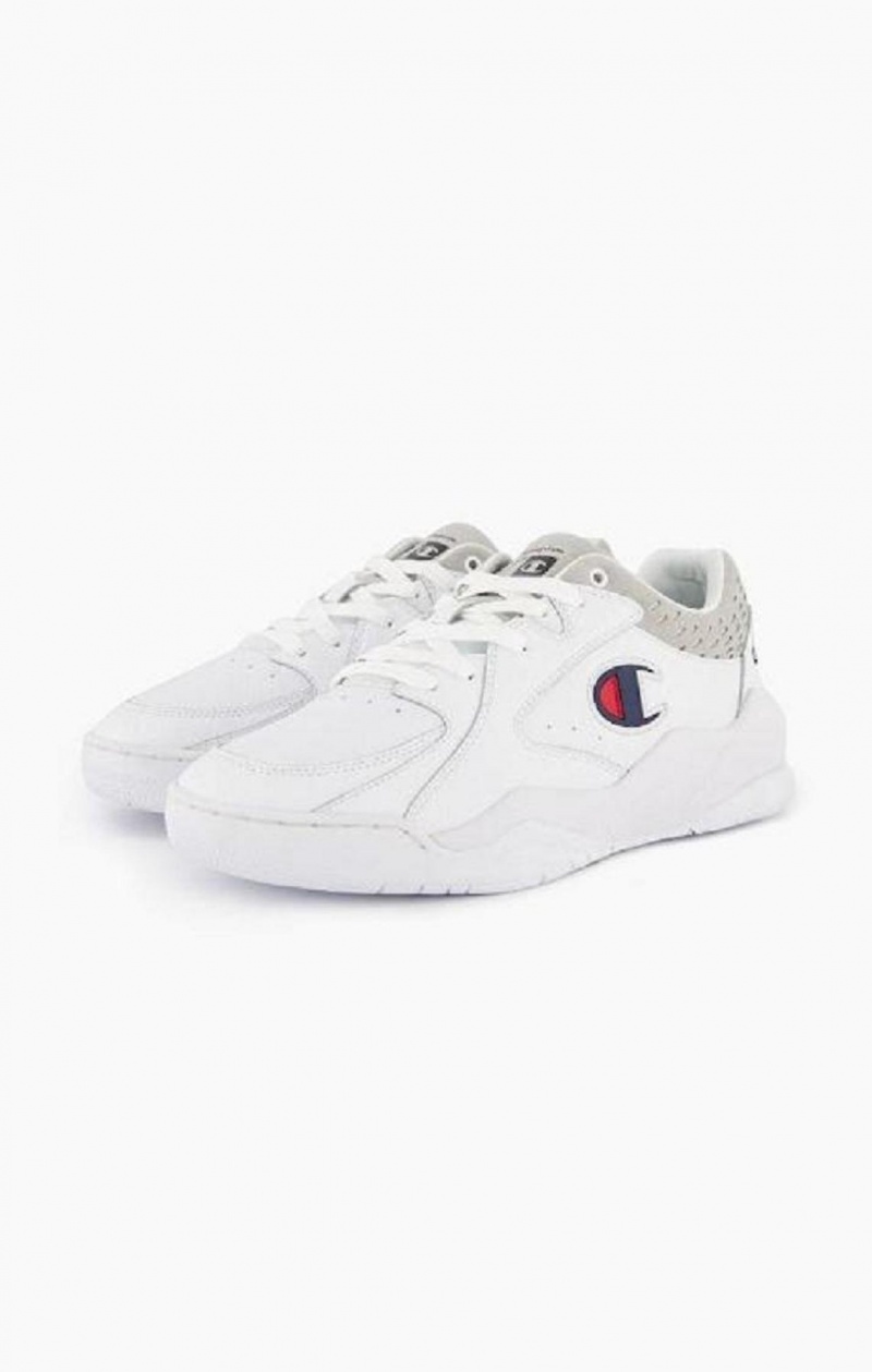 Champion Zone Low Trainers Tenisky Panske Biele | 6027-BMZVO