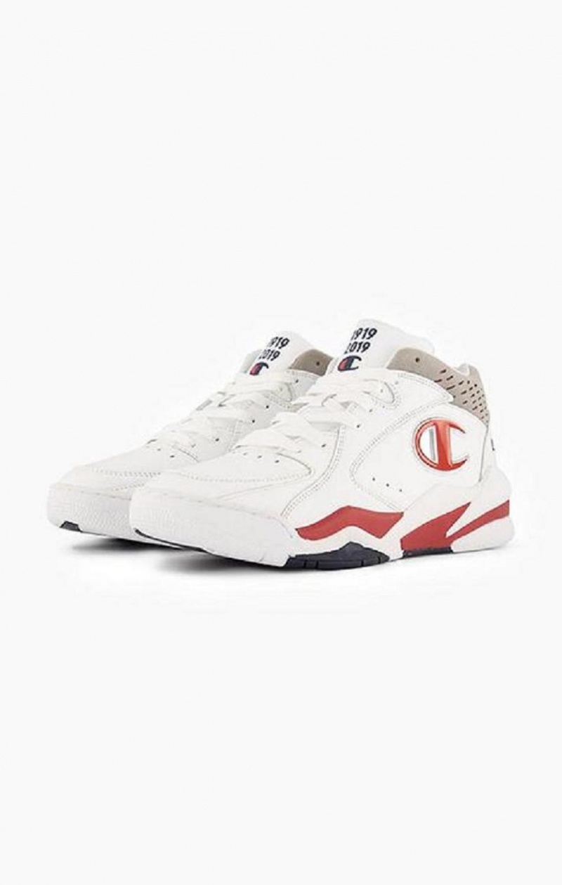 Champion Zone Stredne - Century Edition Trainers Tenisky Panske Biele | 4781-YNJKS